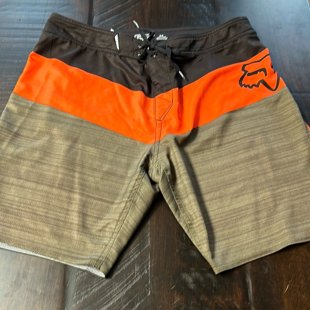 Fox Head Board Shorts Size 34